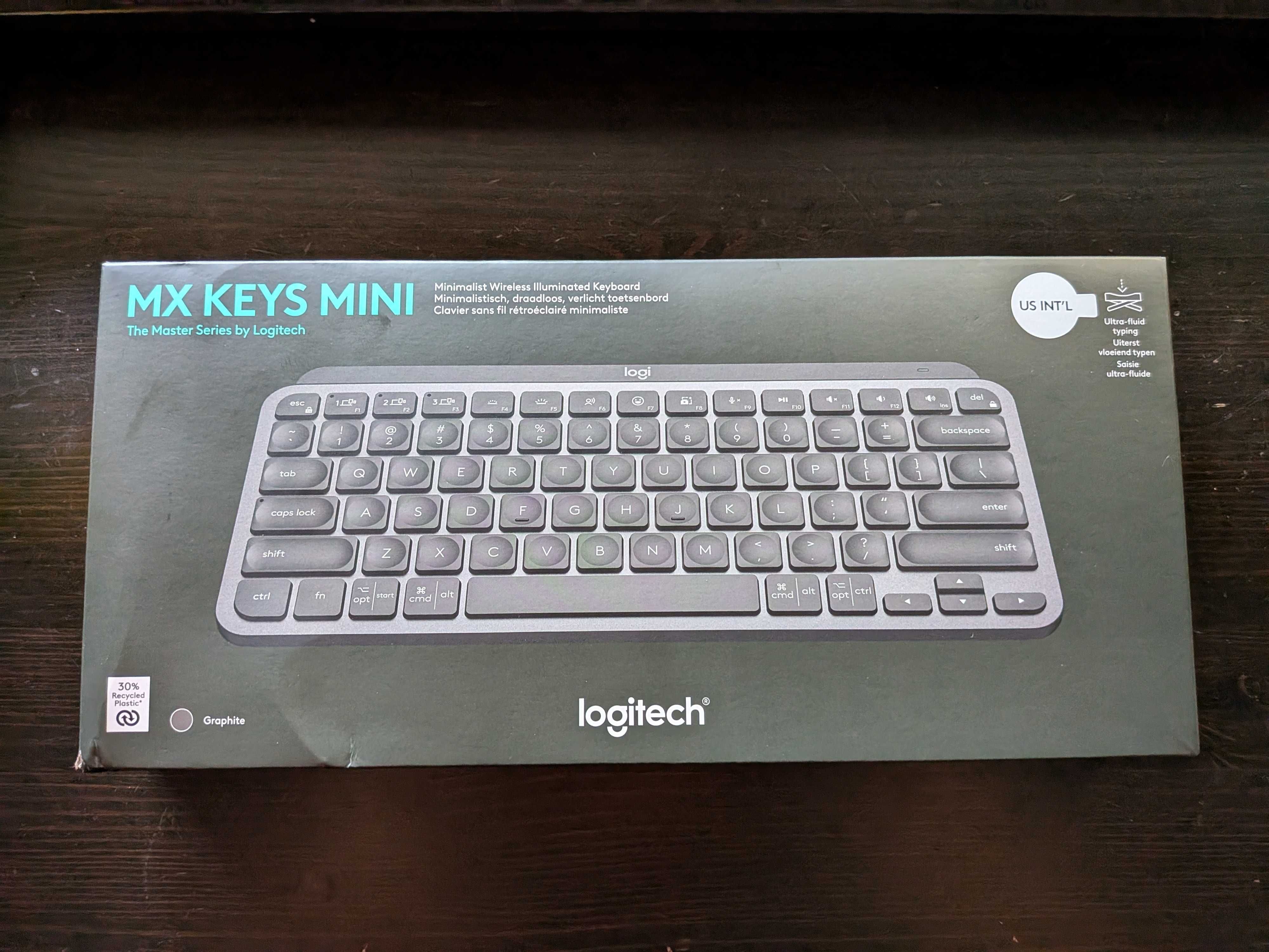 Teclado Logitech MX Keys Mini Bluetooth Graphite