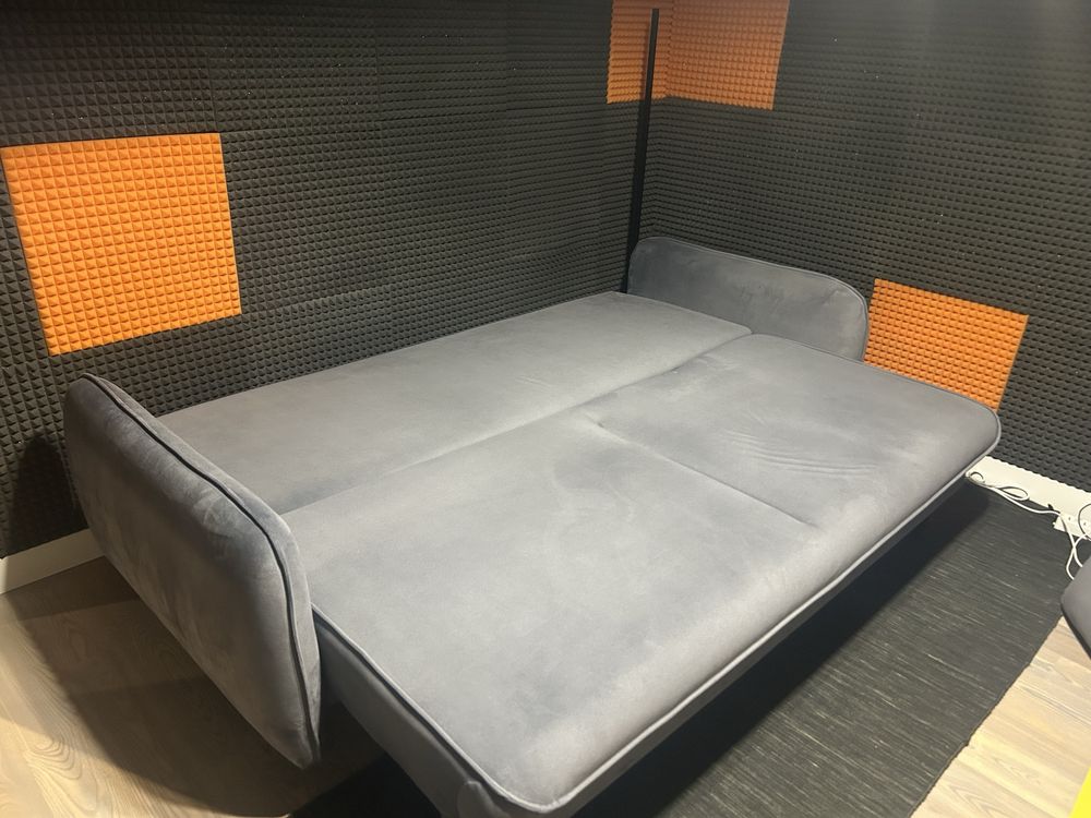 Wersalka/Sofa welurowa z funkcją spania