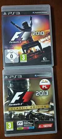 Gry na PS3 F1 2010 i F1 2013