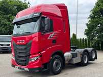 Iveco S-WAY 570 6x2 EURO6 BOOGIE CIĄGNIK SIODŁOWY Z HYDRAULIKĄ  Stan idealny|570ps|Podnoszona tylna oś|