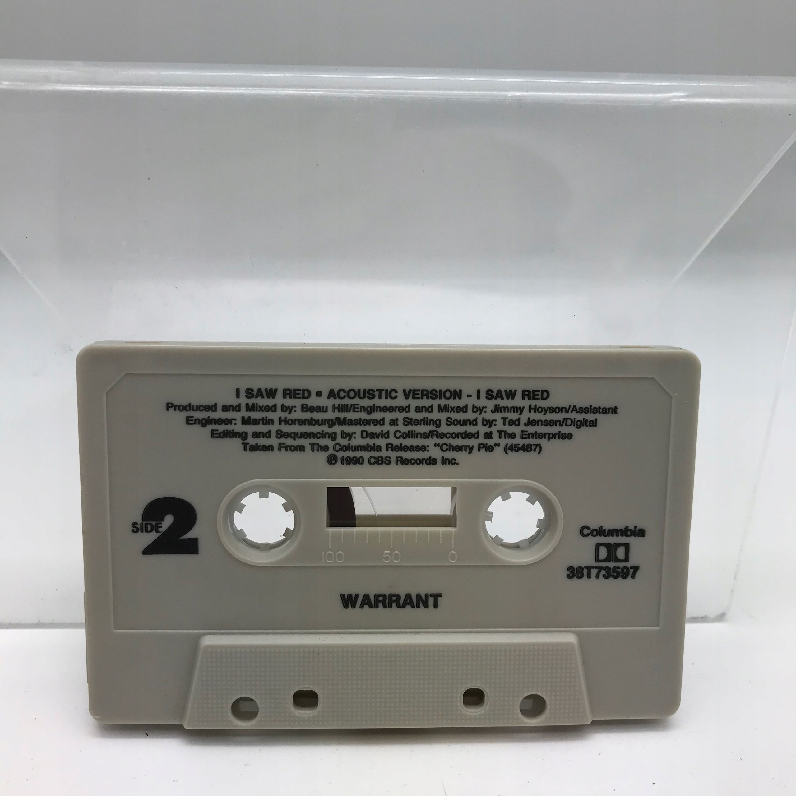 kaseta - warrant - i saw red