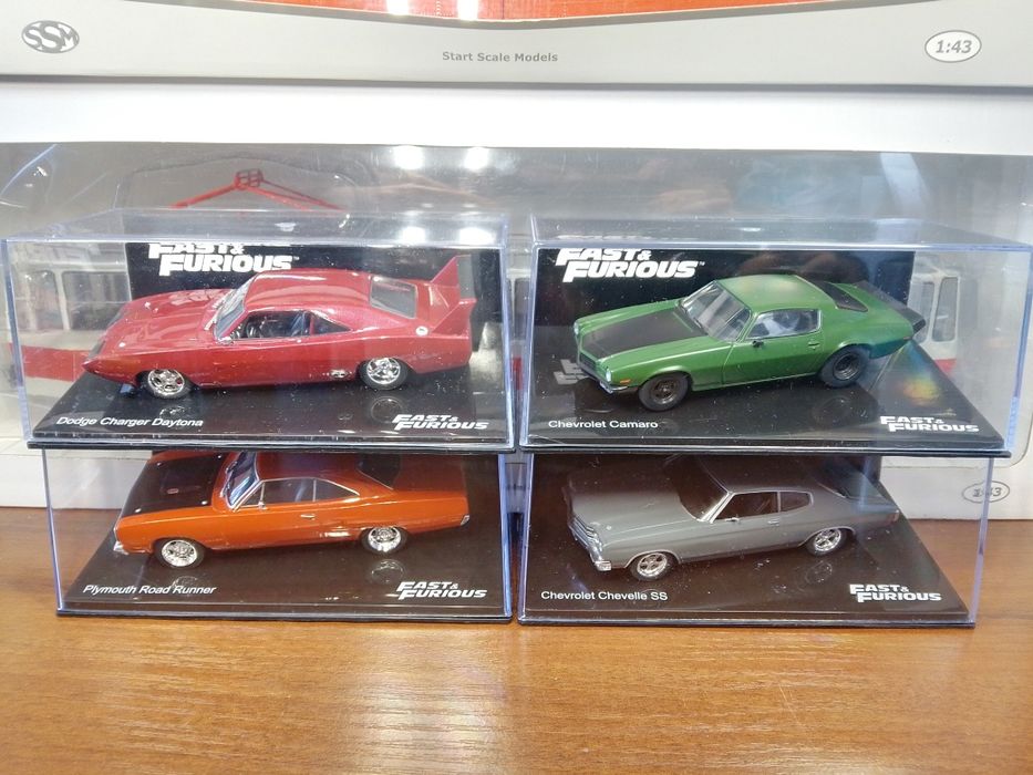 Модели Dodge,Ford, Chevrolet,Plymouth, Nissan, Jensen Fast& Furious 1: