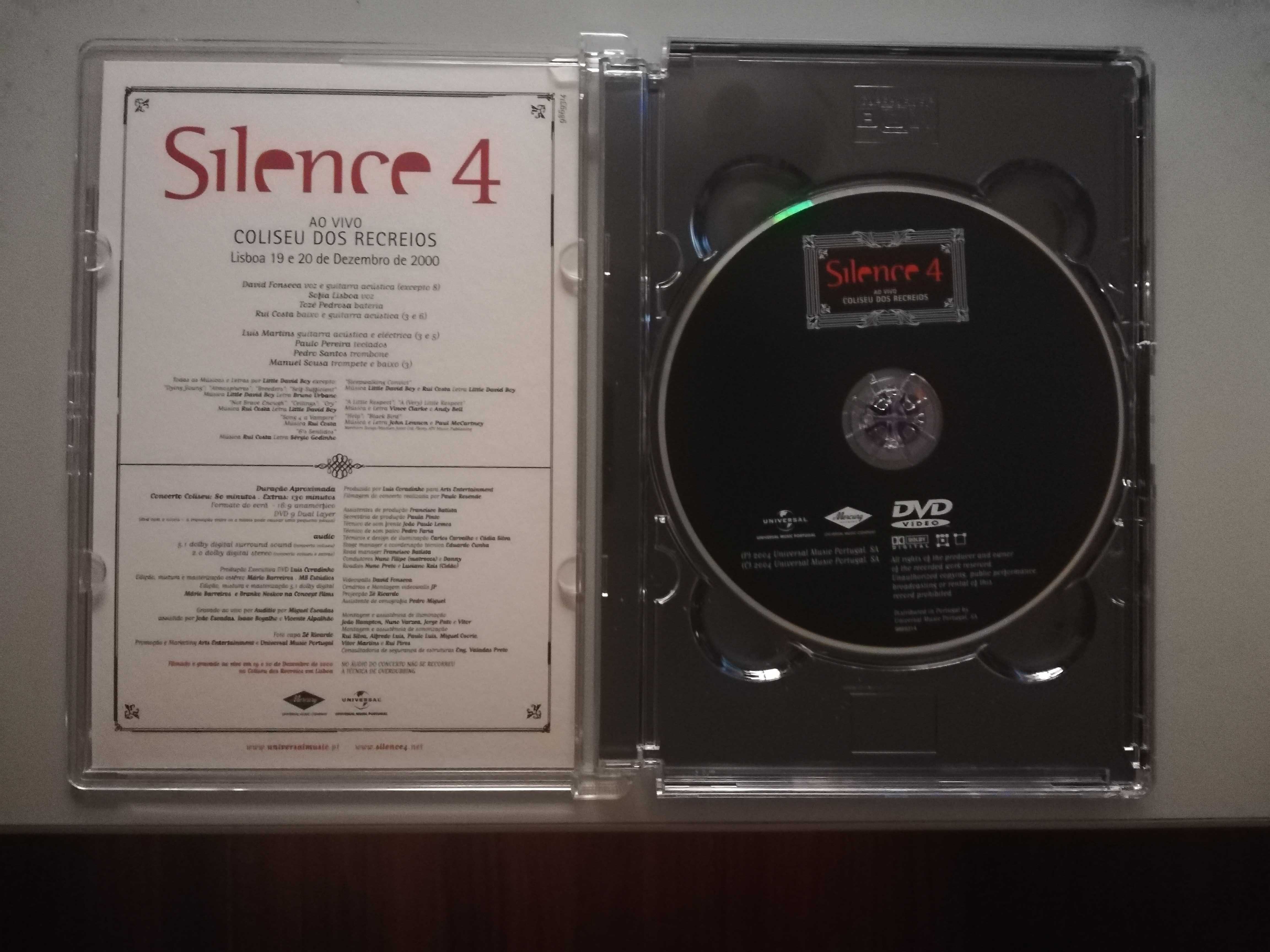 Silence 4 - Ao Vivo: Coliseu dos Recreios