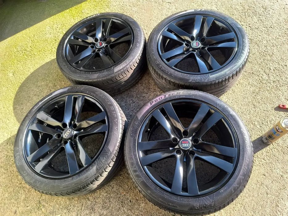 5x112 Alufelgi Felgi Aluminiowe 18 Koła Letnie Lato SKODA SUPERB SEAT AUDI A4 B7 B8 B9 A6 C6 VW PASSAT MERCEDES BMW Legnica ALU-RAD 235/45 4mm