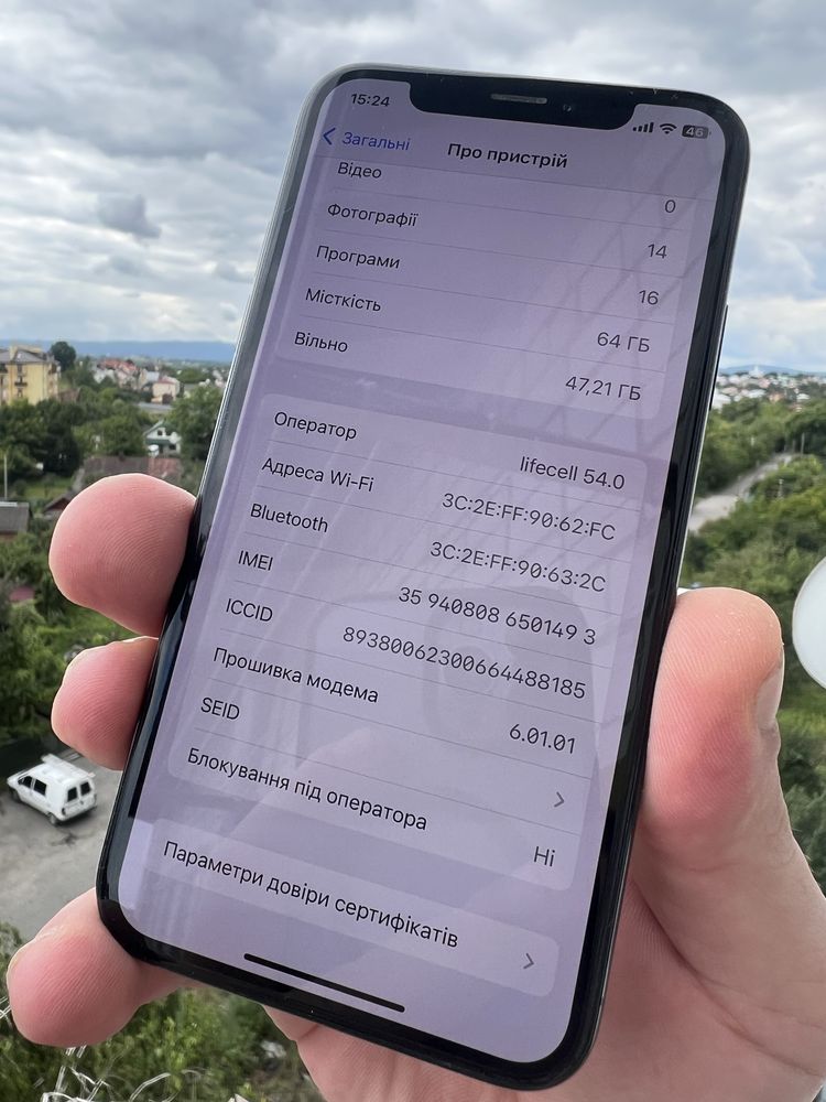 Iphone x 64gb Neverlock