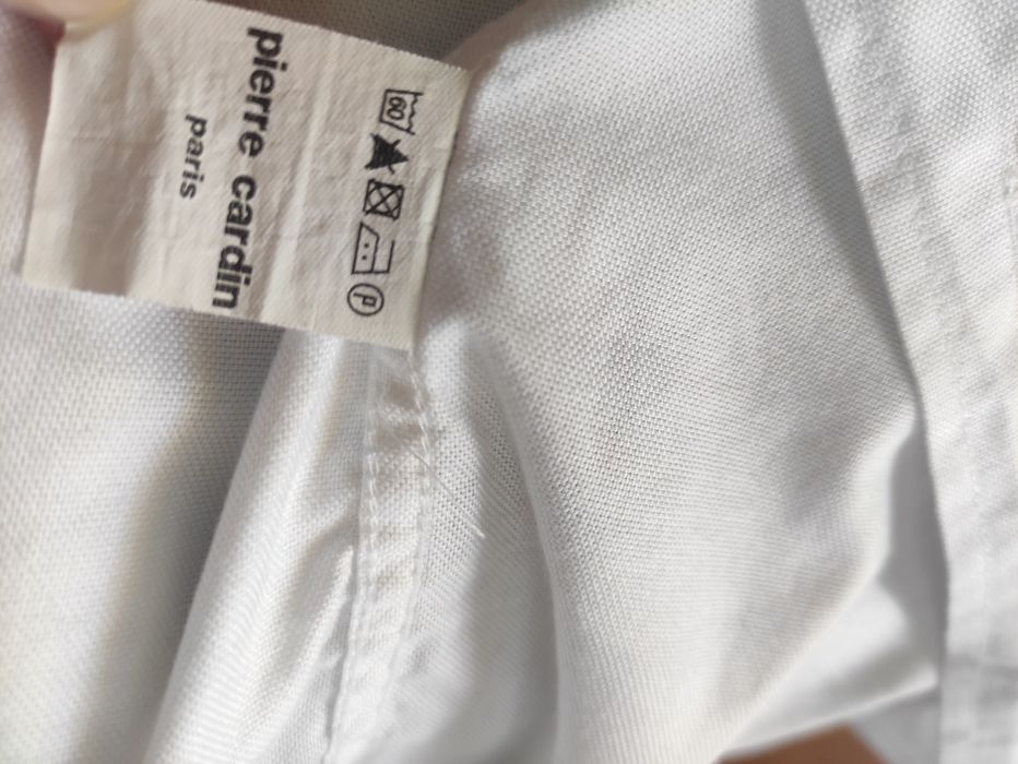 Biała męska koszula Pierre Cardin