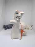 Figurka porcelanowa lisek Horodnica Vintage kolekcjonerska