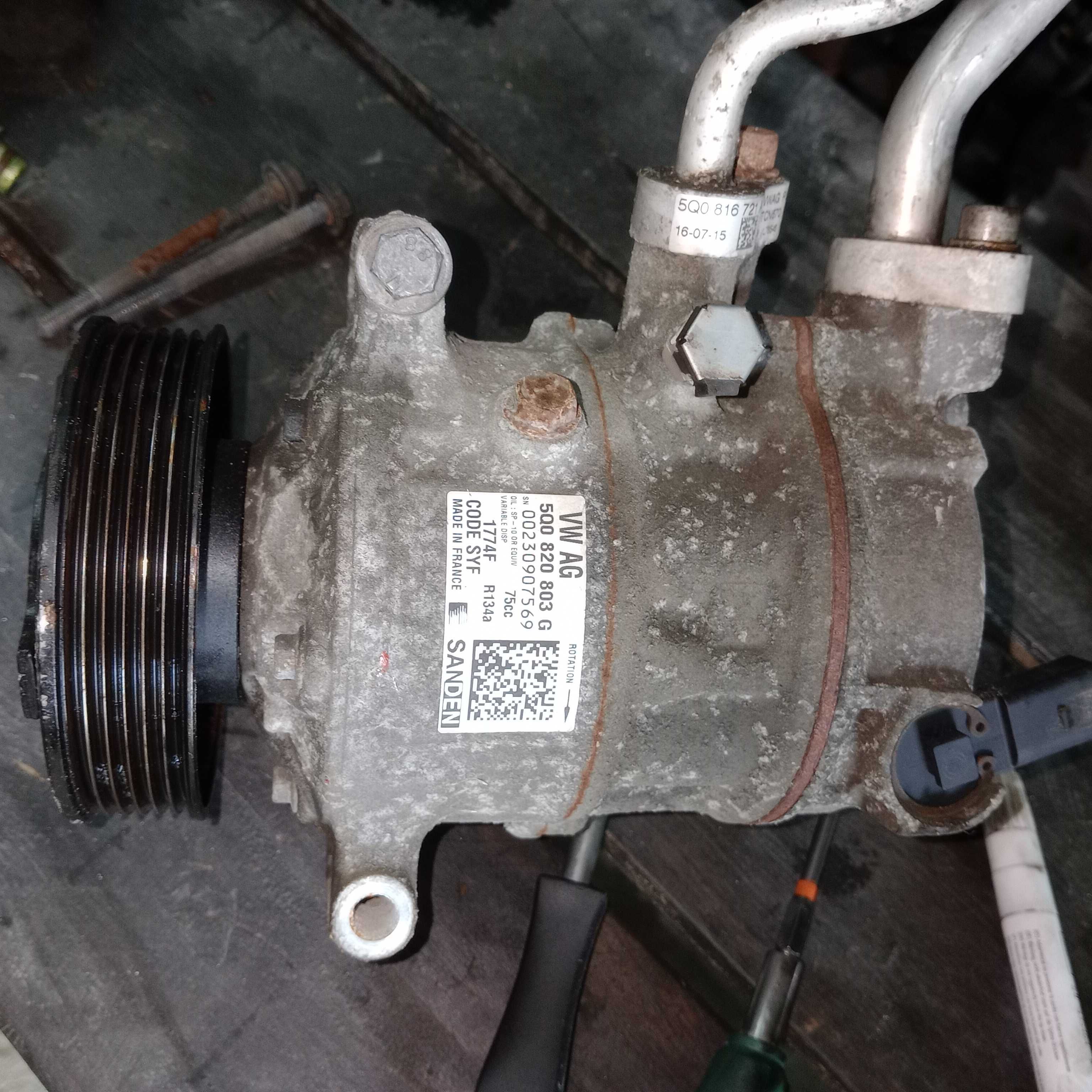 Compressor Ar Condicionado VW Golf VII