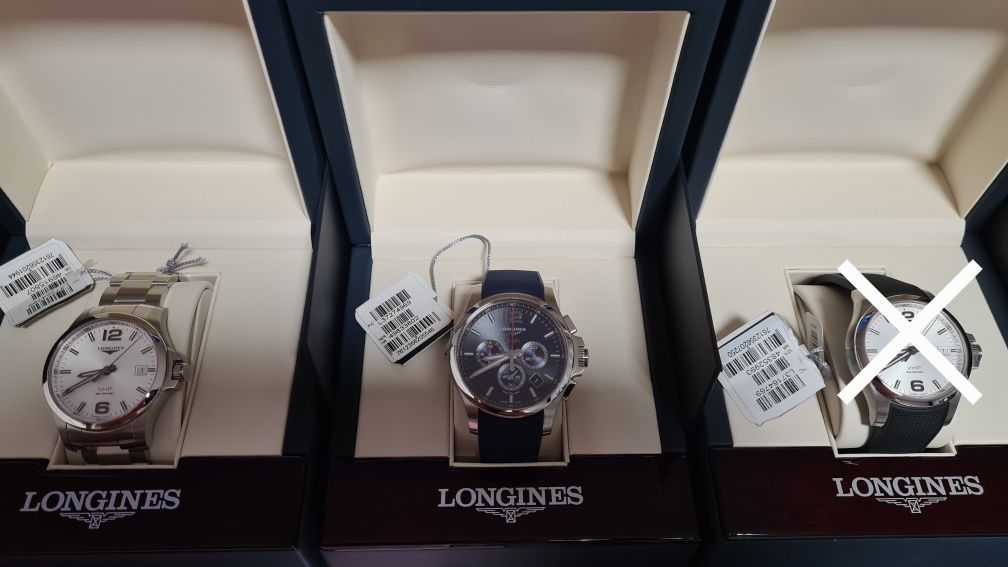 Nowy zegarek Longines Conquest V.H.P L 3.726.4.76.6