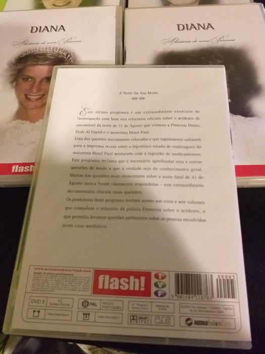 Varios DVD´S da história de DIANA