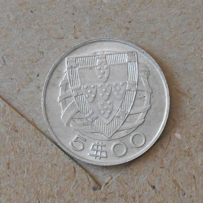 Portugal 5 escudos 1948 Soberba - olx X10931