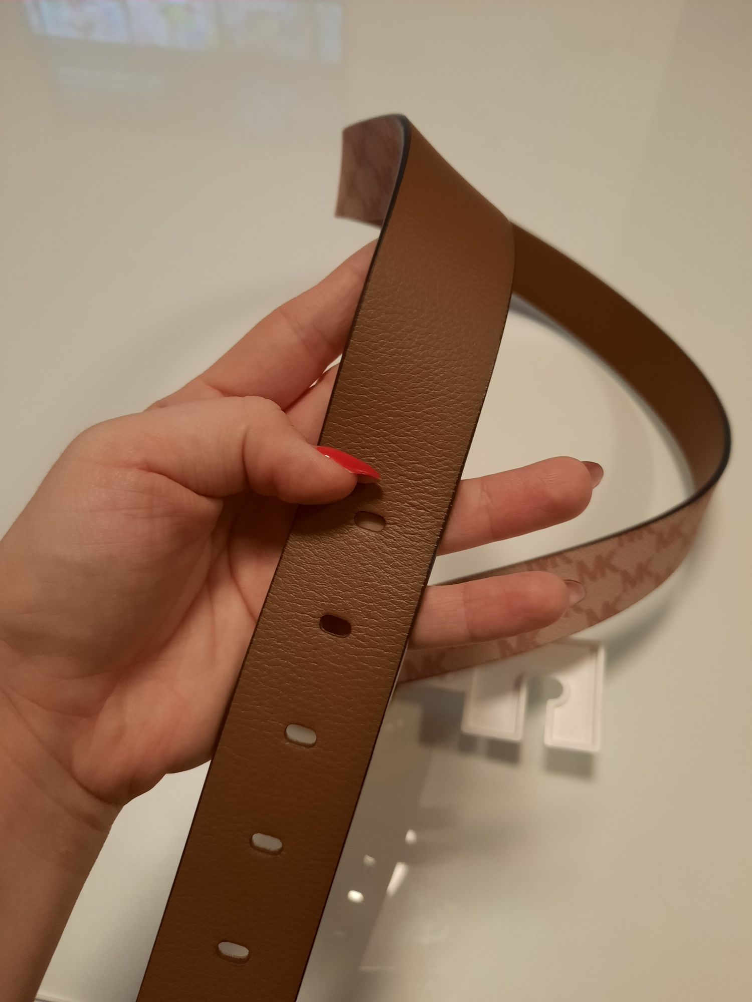 Pasek Michael Kors dwustronny