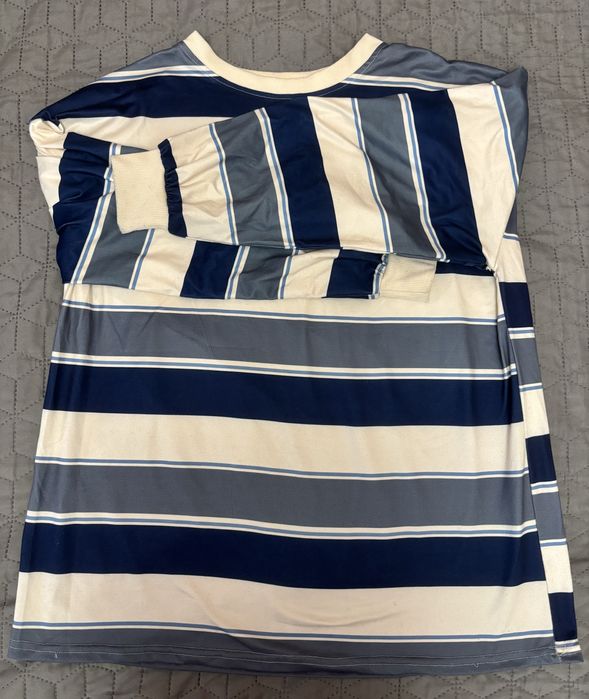 Кофта с длинным рукавом в полоску