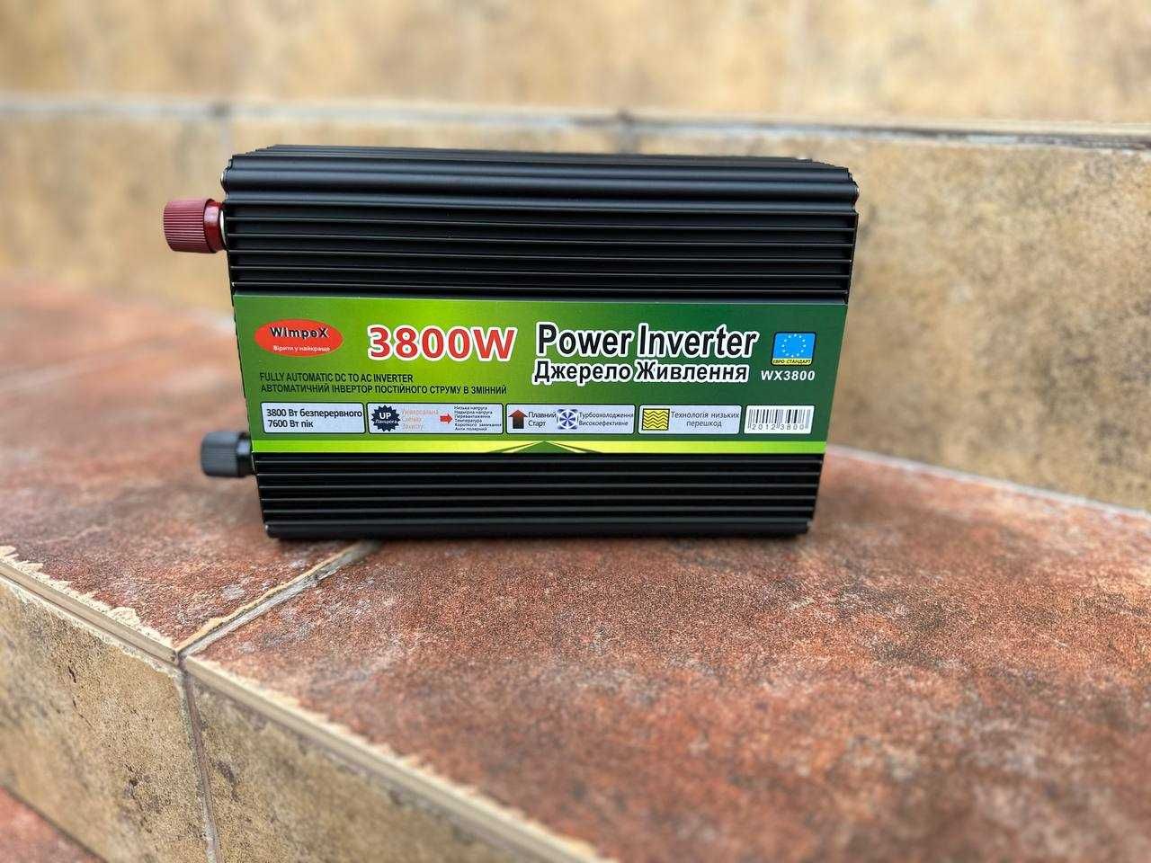 ‼️Преобразователь напряжения 24 220 3800W. Инвертор. Перетворювач.‼️