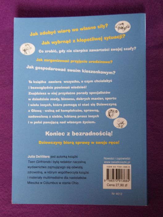 Dziewczyna z głową - Julia De Villers książka