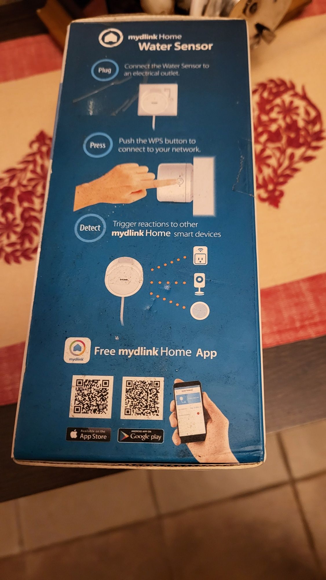 Czujnik zalania Wi-Fi mydlink Home
DCH-S160