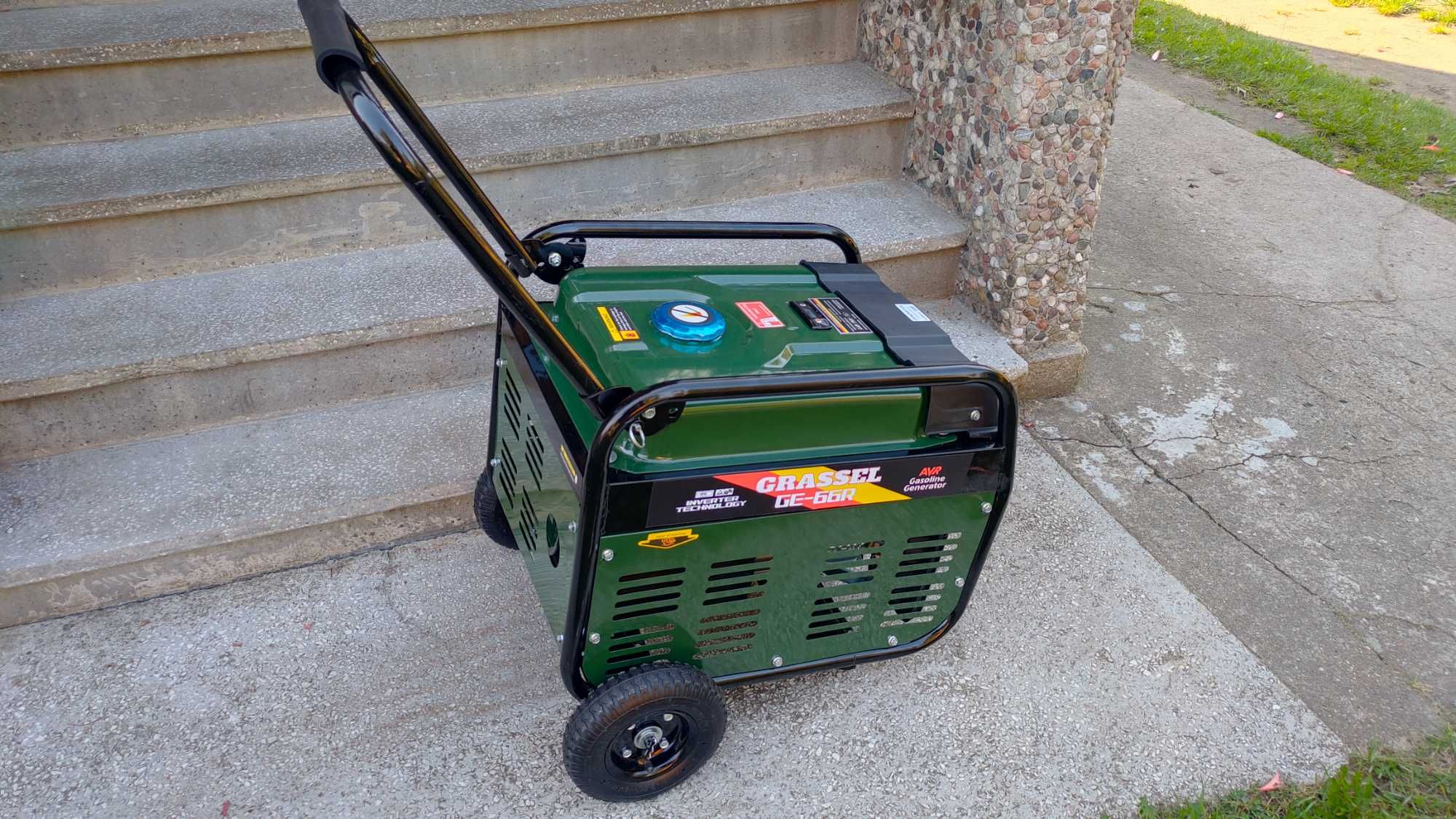Agregat prądotwórczy GRASSEL -GE 66R Generator Briggs&Stratton 3fazowy