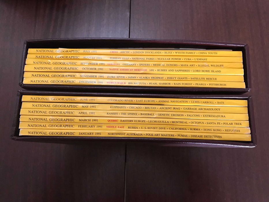 Revista "National Geographic" anos 90