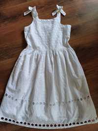 Minoti biała sukienka 152-158cm