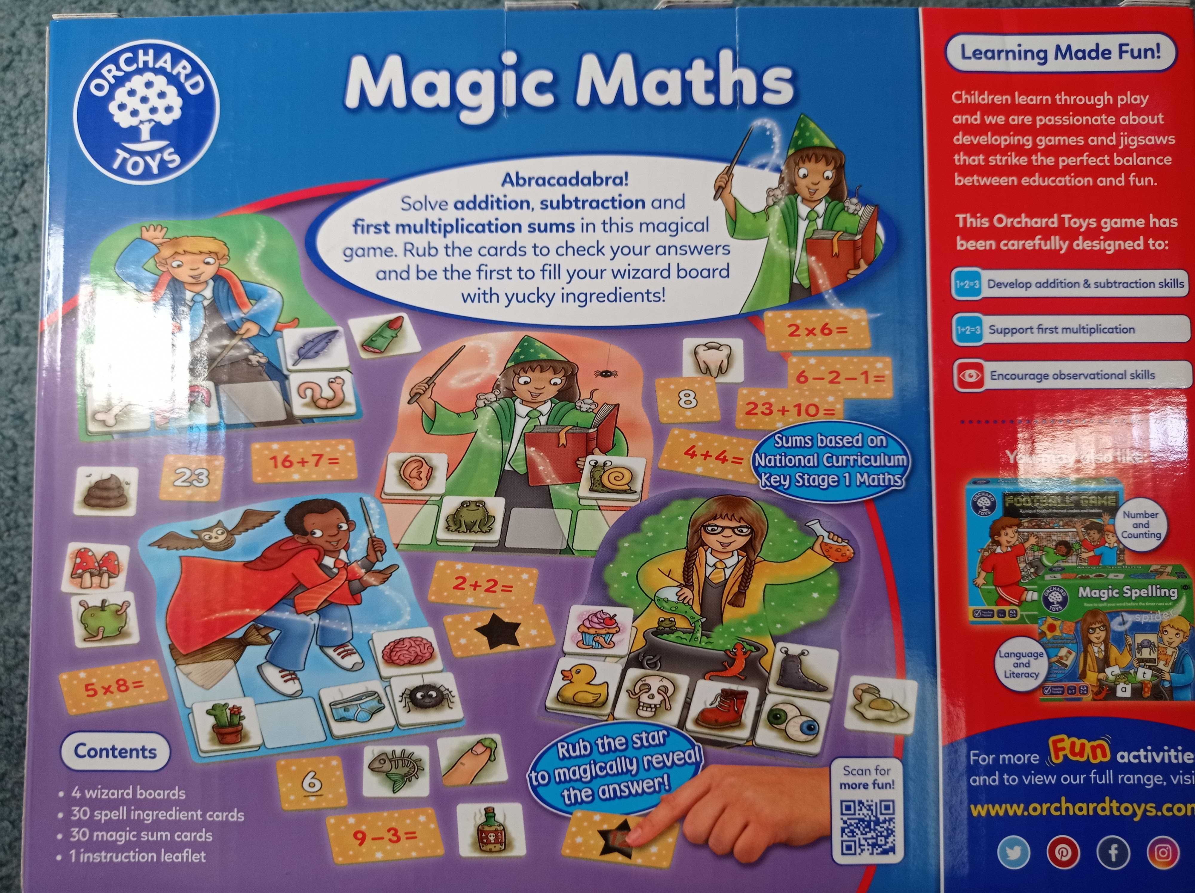 Настільна гра Magic Math Orchard Toys
