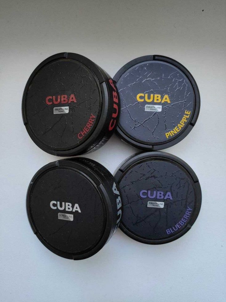 Широкий асортимент нікотинових подушечок снюс snus паучи Куба Барон