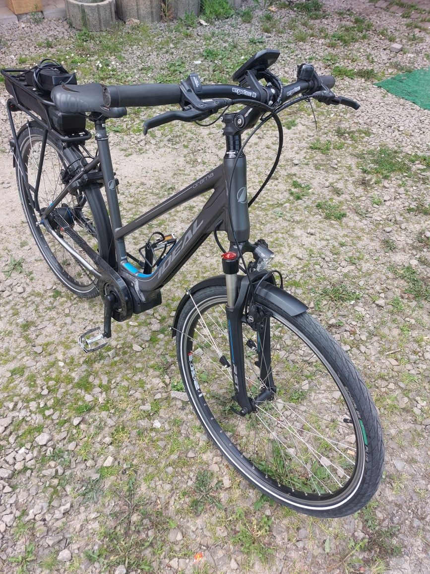 Rower elektryczny IDEAL SHIMANO STEPS niski przebieg ALU!!!