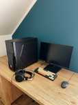 Komputer GTX 1050, i5, 8RAM, 500GB + Monitor, klawiatura, słuchawki