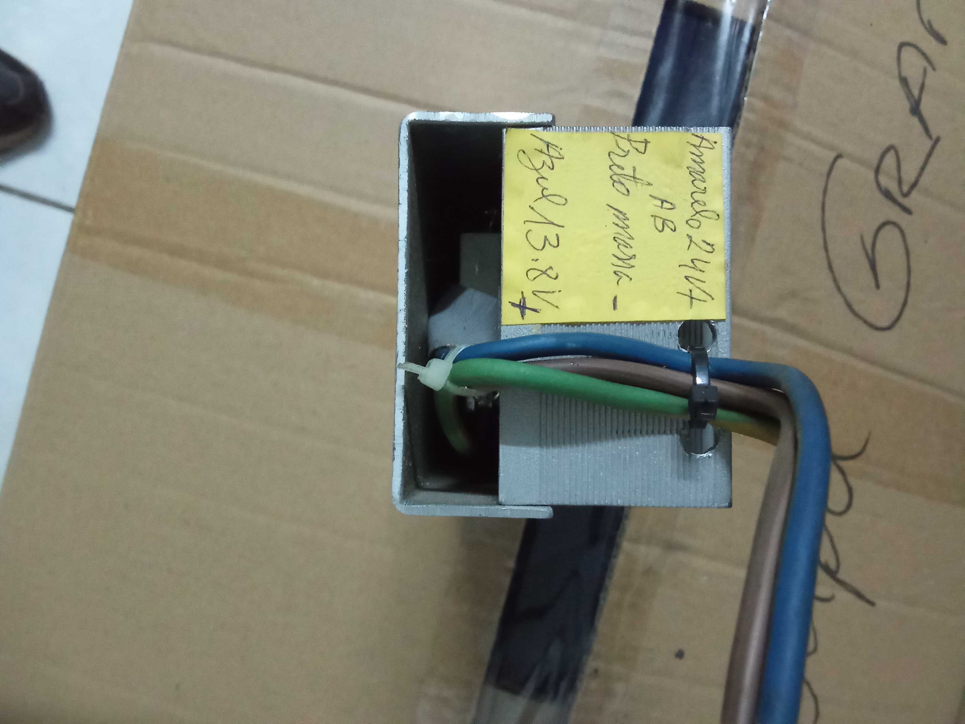 Transformador 24 volts para 13,8
