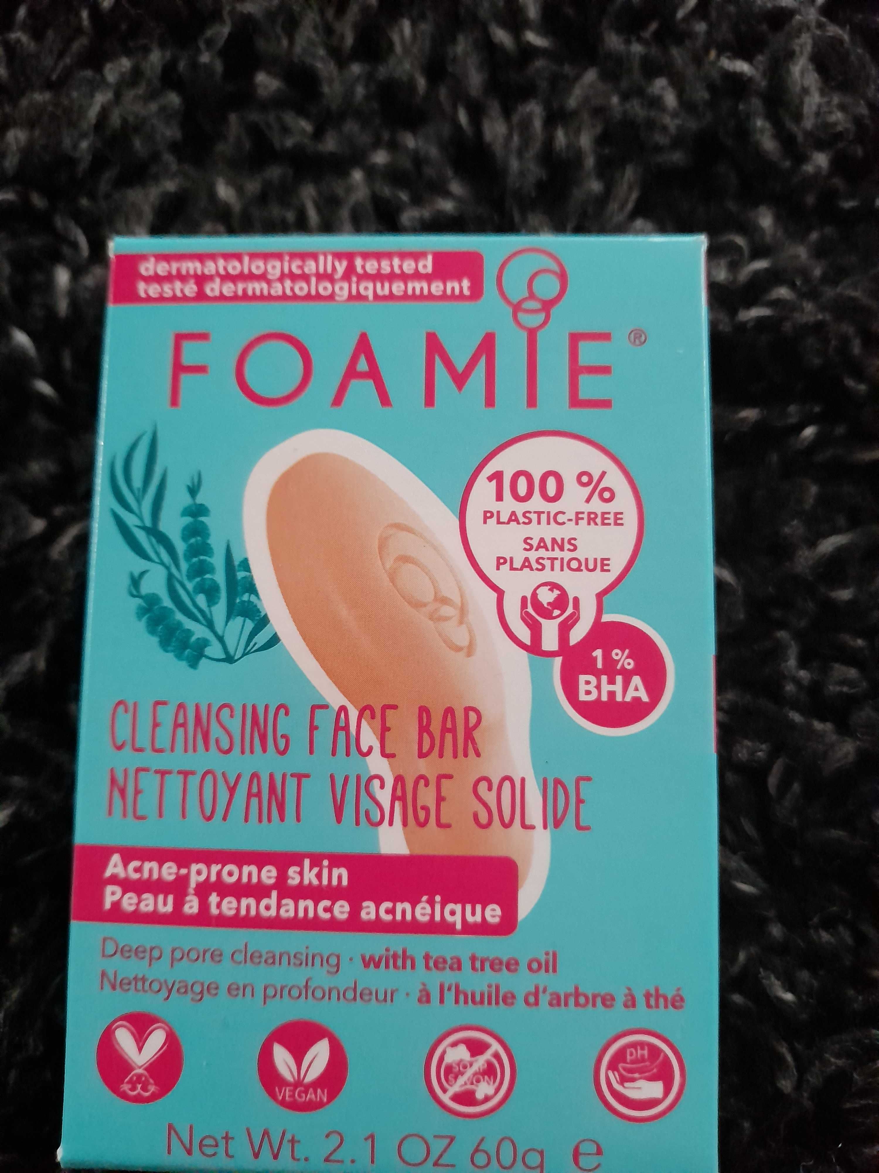 Foamie, kostka do mycia twarzy