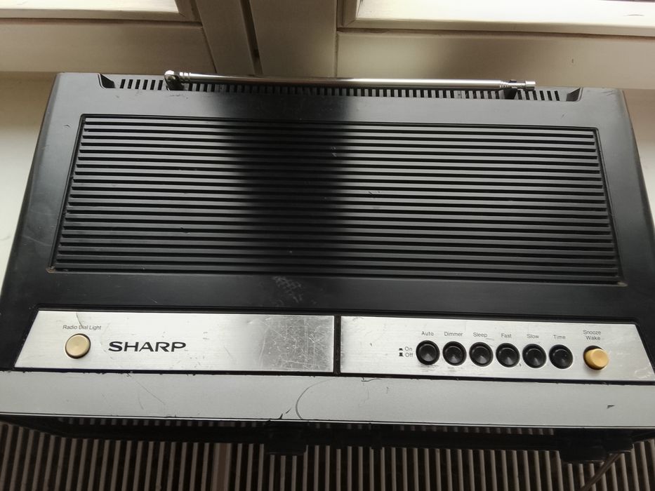 radio sharp sprawne