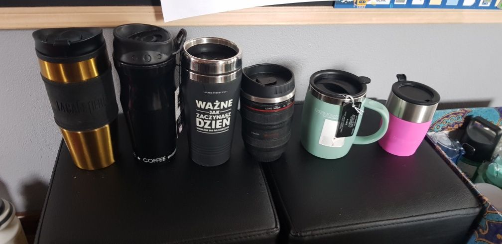 Nowy bidon butelka termiczna termos kubek shaker manna wellnes aladyn