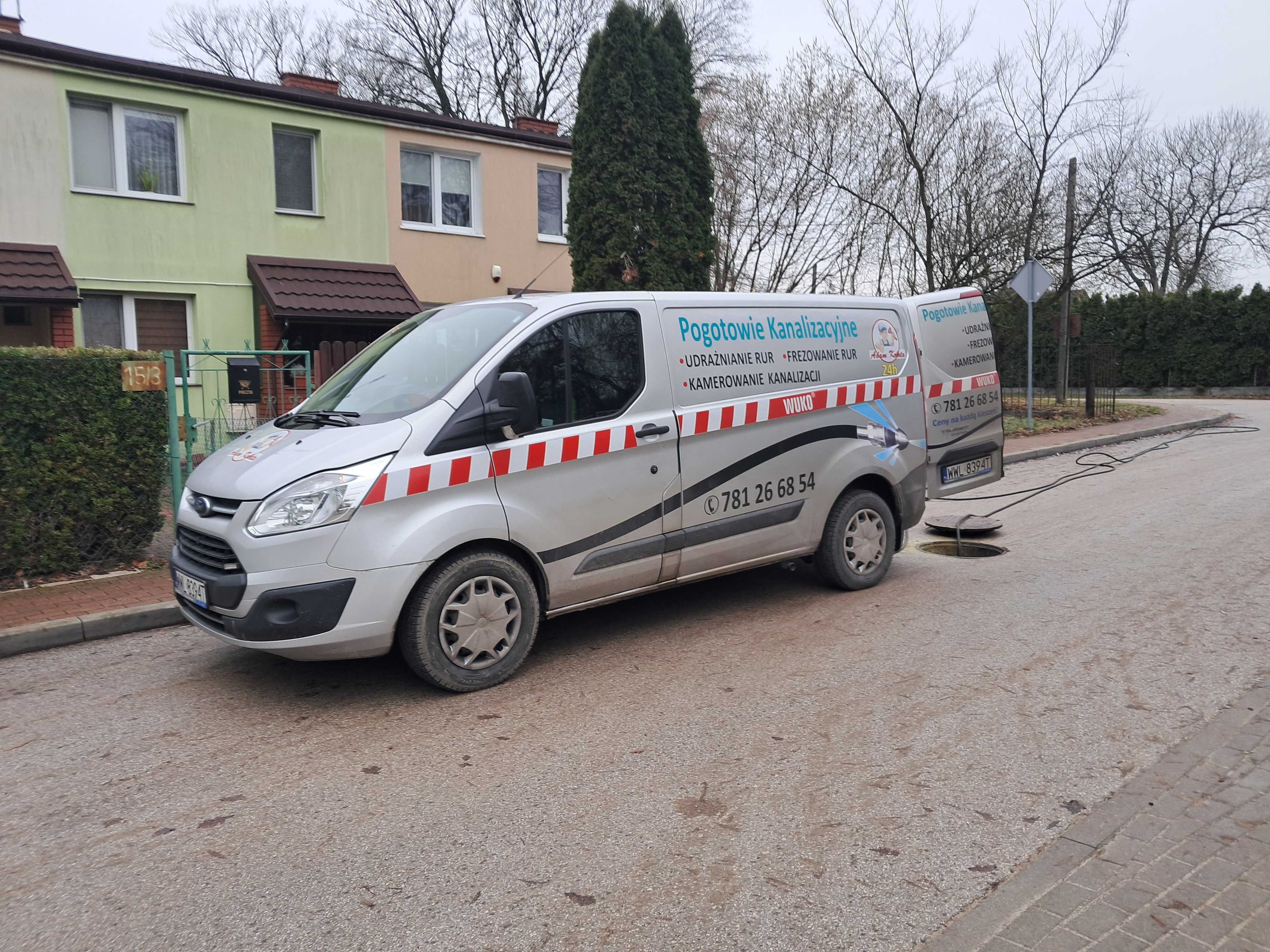 Udrażnianie rur przepychanie kanalizacji ,WUKO ciśnieniowe czyszczenie