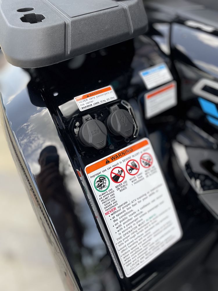 Квадроцикл CFMOTO CFORCE 450L EPS Nebula Black 2025