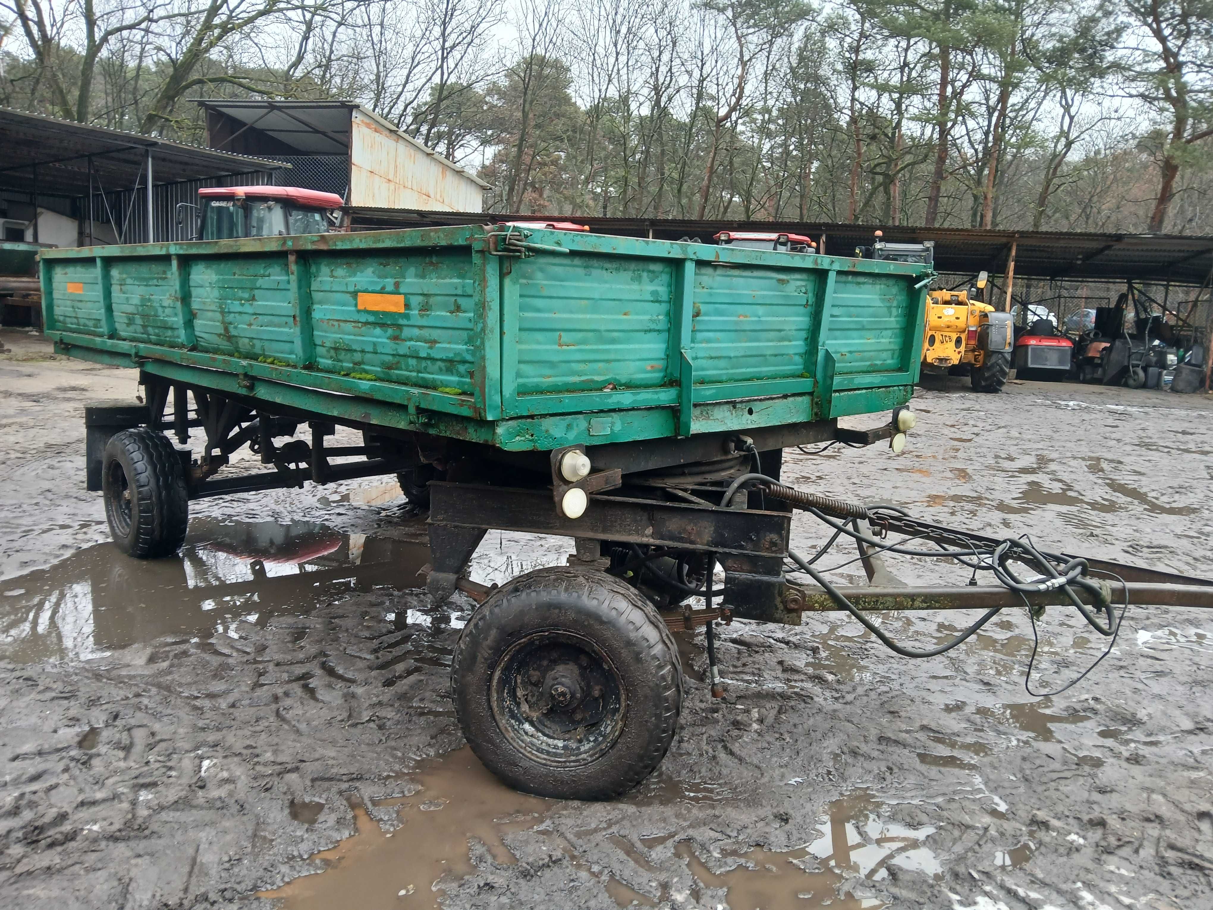 Przyczepa AUTOSAN D-47A wywrotka zarejestrowana