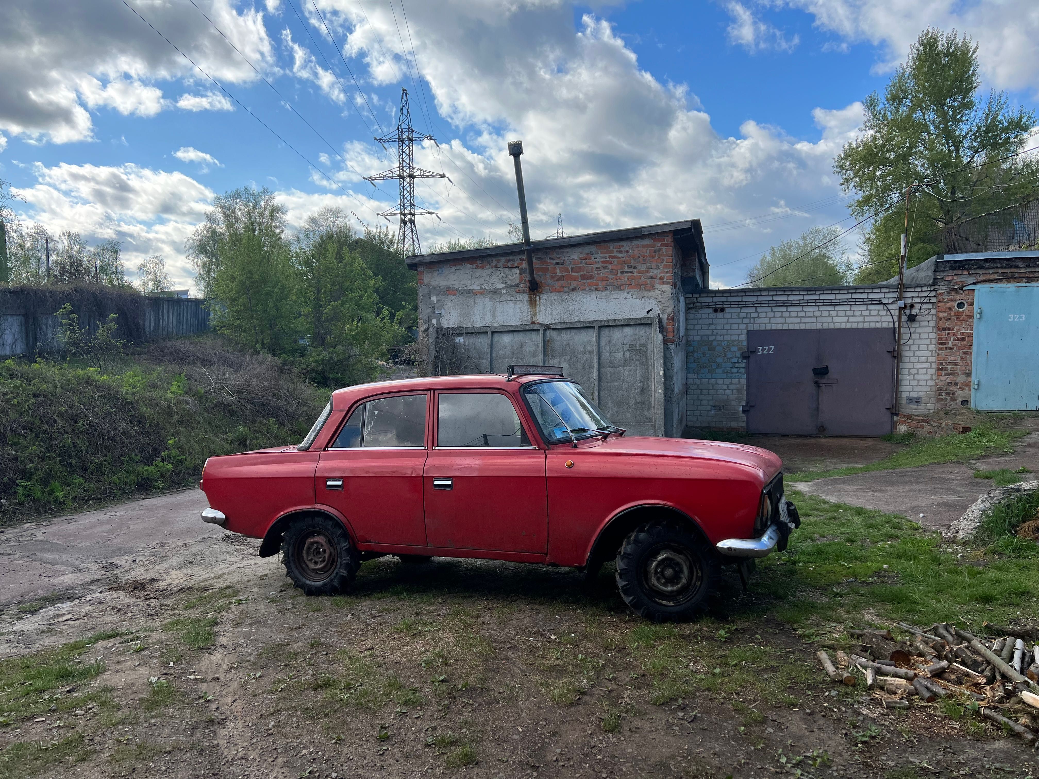 Москвич в хорошем состоянии