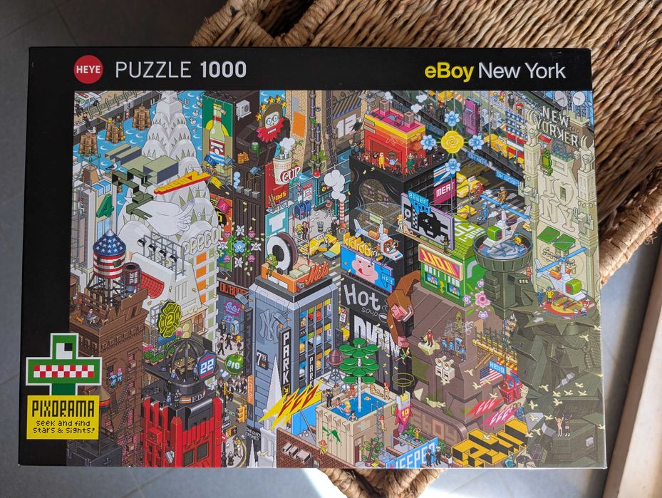 Puzzles HEYE/Pixorama eBoy 1000 peças