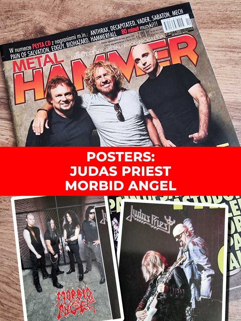 Metal Hammer 2011 - Chickenfoot, Plakat: Judas Priest i Morbid Angel