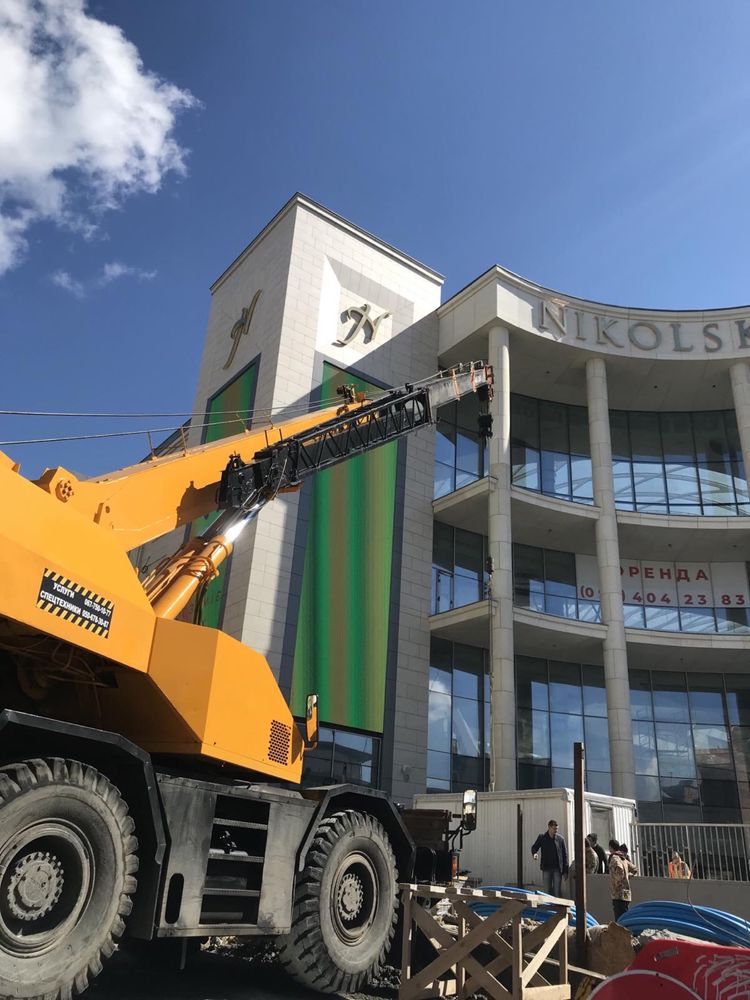 Аренда услуги автокранов МАЗ 25 т КРАЗ 32 т XCMG 35 т TADANO 40 т