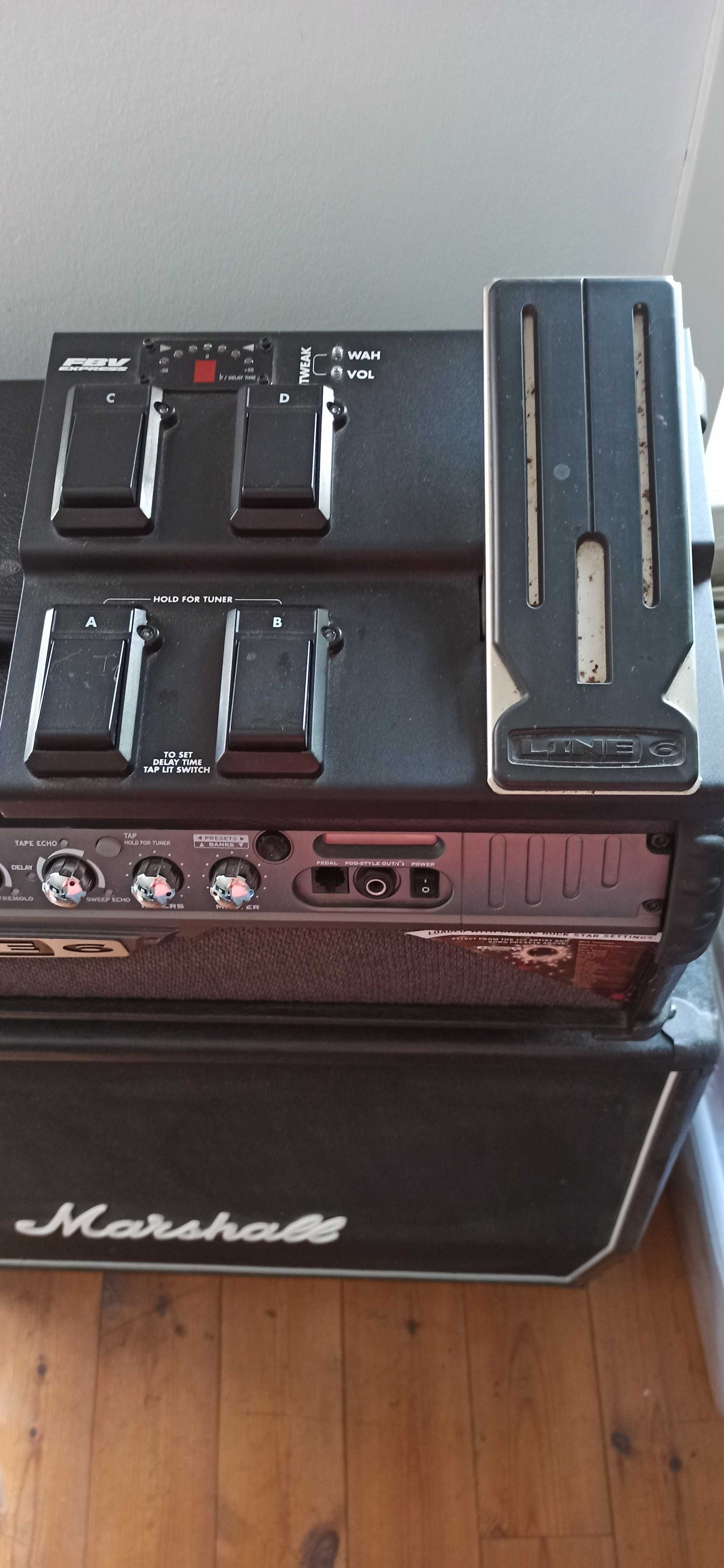 Wzmacniacz gitarowy Line6 Spider III head + 4x12" CELESTION 250W