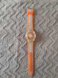 Relógio swatch orange