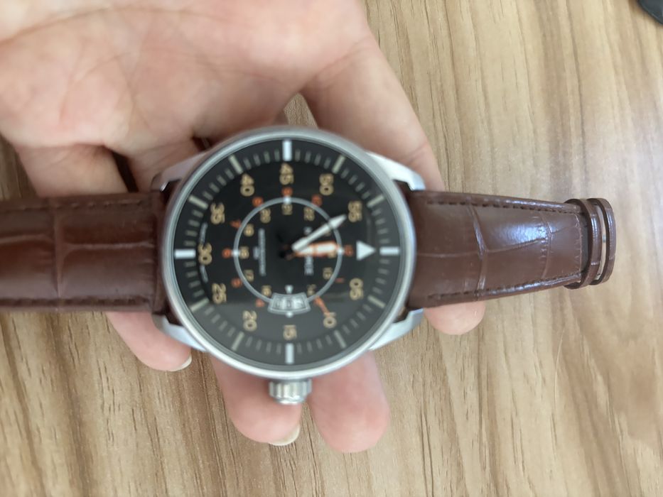 Relógio Naviforce masculino estilo aviação – como novo