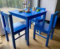 Stolik dziecięcy IKEA + krzesła
