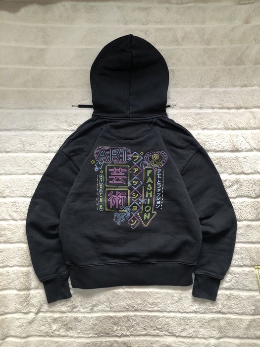NIKE OD (M) Hoodie Odette Concept Art мужской худи черный плотный кофт