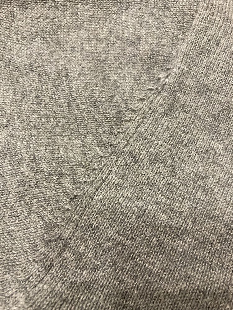 Sweter bawełniany męski szary M nowy