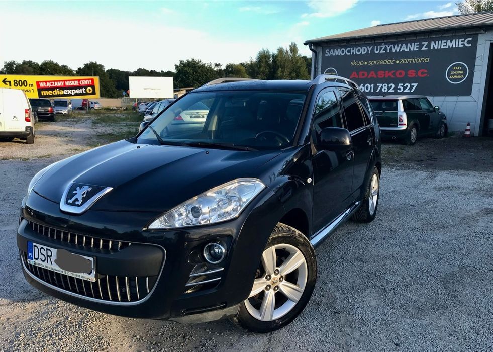 Peugeot 4007 2.2 Hdi 4x4 skóra klima hak 7 miejsc