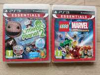 2x gra PS3 Little Big Planet,Lego Marvel PS3 PL