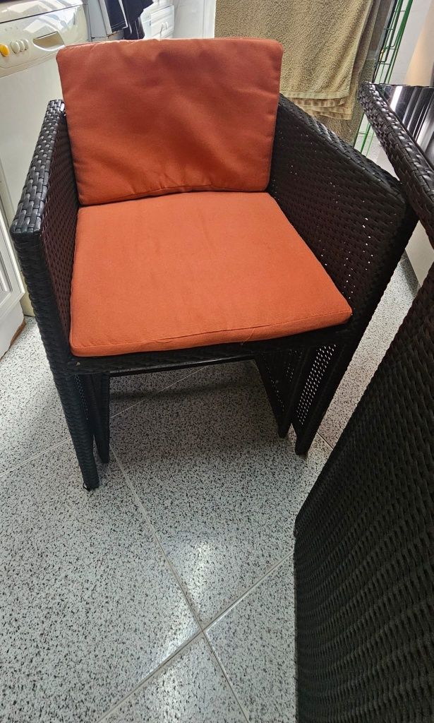 Mesa de jardim como nova de 10 lugares