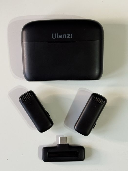 2 x Mikrofon Bezprzewodowy Krawatowy na USB-C ULANZI J12