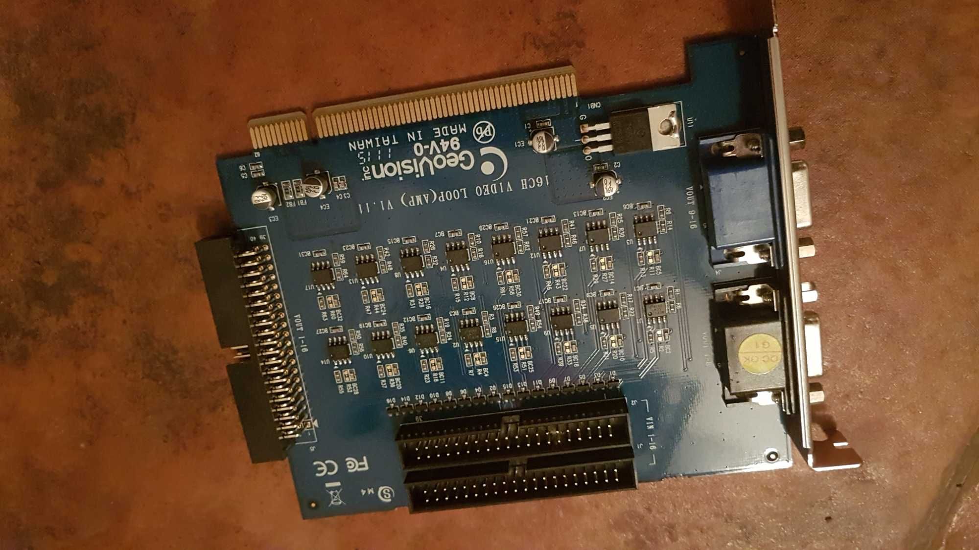 1 6-kanałowa karta Geovision 94V-0 16CH VIDEO LOOP (AMP)