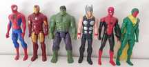 6 super heróis Marvel